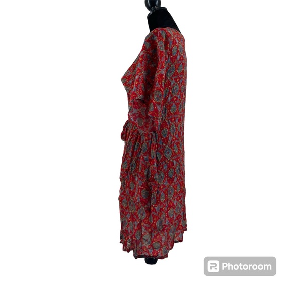 Rujuta Sheth Bohemian Floral Kaftan - Picture 4 of 13